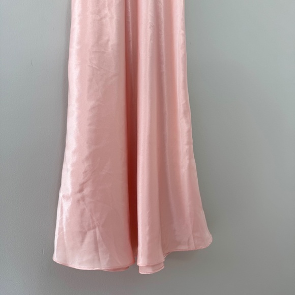Victoria's Secret Baby Pink Satin Slip Dress - Picture 5 of 9